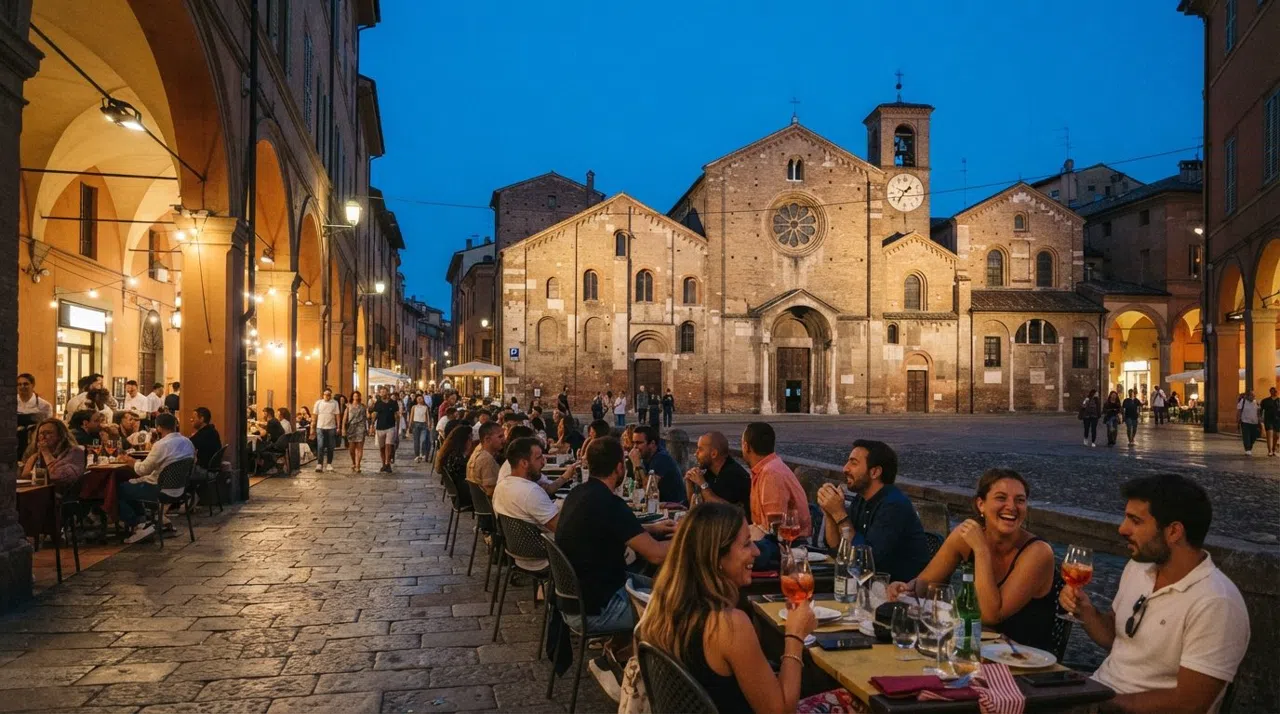 Santo Stefano, Bolonia: el triángulo donde la ciudad se ralentiza